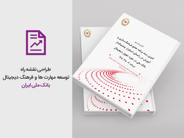 طراحی نقشه‌ راه ‌توسعه مهارت‌ ها و فرهنگ دیجیتال بانک ملی ایران